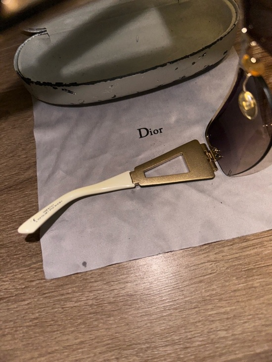 Dior Vintage Y2K  Gradient Burgundy to Brown Sunglasses main image 6